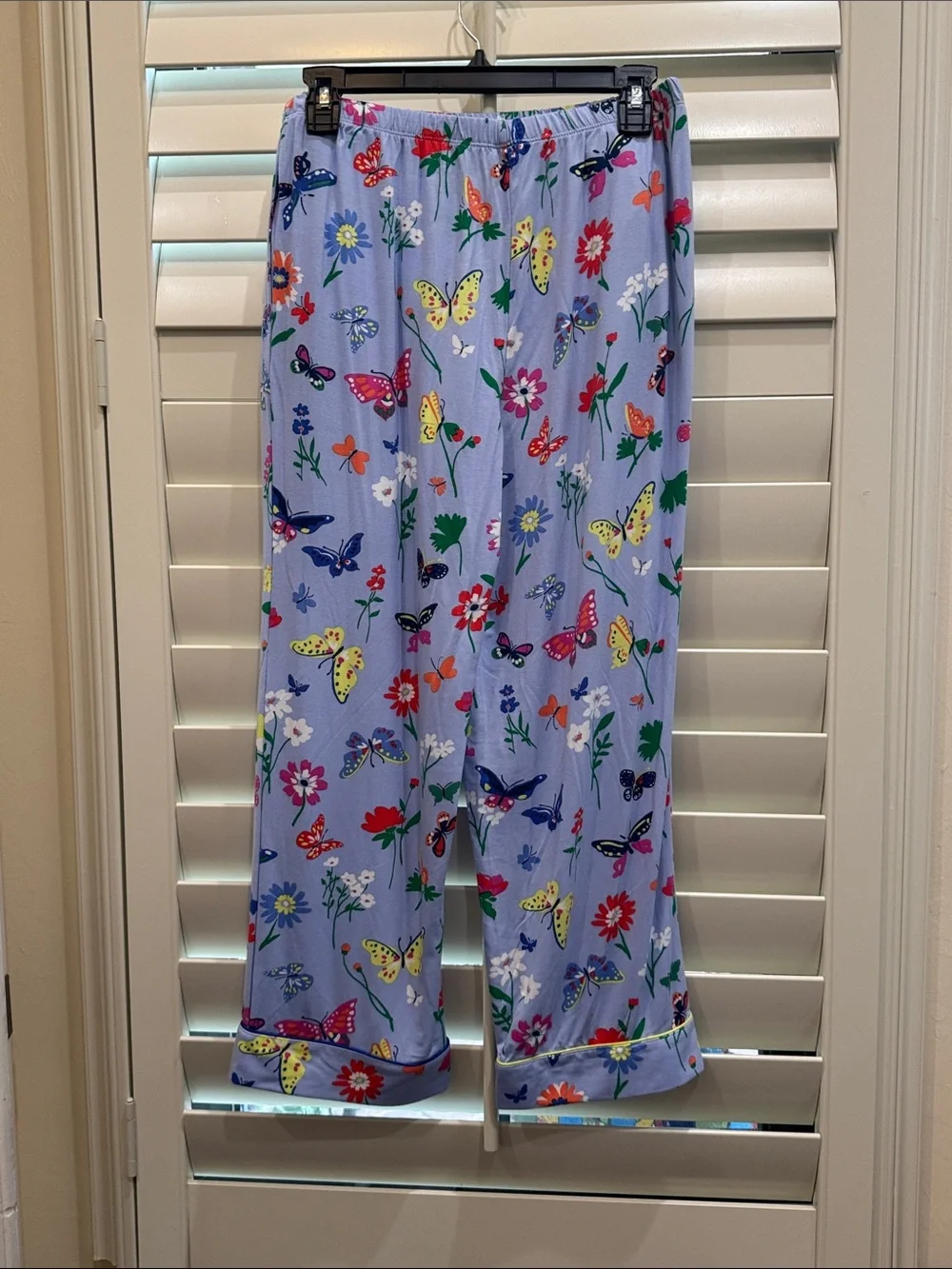kate spade Lavender Butterfly & Floral Pajama Set